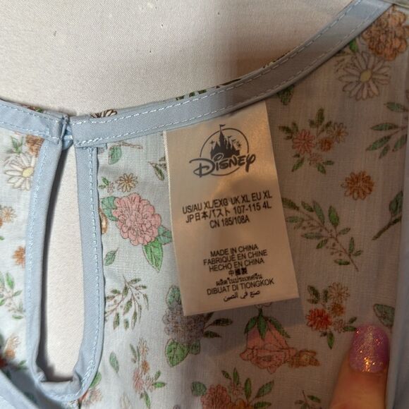 Disney Epcot Flower & Garden Festival 2022 Grow Green Gardening Art Smock. Sz XL - Picture 3 of 8